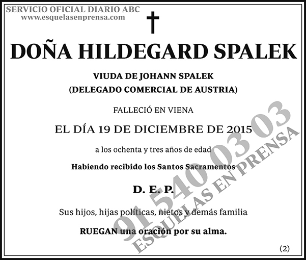 Hildegard Spalek